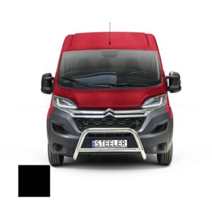 Frontbåge, Citroën Jumper 2006–2014–2016, Ø70 mm, svart