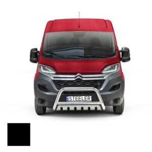 Frontbåge, Citroën Jumper 2006–2014–2016, Ø70 mm, svart