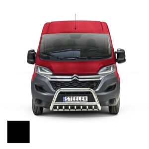Frontbåge, Citroën Jumper 2006–2014–2016, Ø70 mm, svart