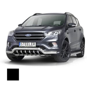 Stötfångarrör nedre, Ford Kuga 2017–2019, Ø70 mm, svart