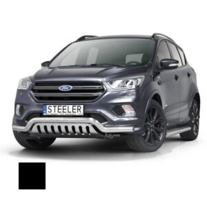 Stötfångarrör nedre, Ford Kuga 2017–2019, Ø70 mm, svart