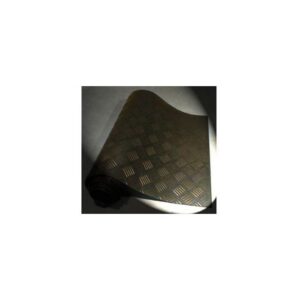 Gummimatta checker bredd 200 cm x 3 mm (rulle à 10 meter)