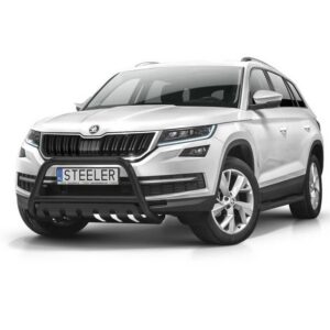 Frontbåge, Skoda Kodiaq 2016–, Ø60 mm, svart