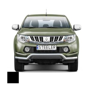 Stötfångarrör nedre, Mitsubishi L200 2015–2019, Ø70 mm, svart