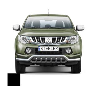 Stötfångarrör nedre, Mitsubishi L200 2015–2019, Ø70 mm, svart