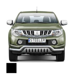 Stötfångarrör nedre, Mitsubishi L200 2015–2019, Ø70 mm, svart