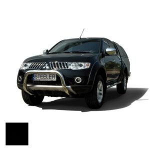 Frontbåge Mitsubishi L200 2006–2009 Ø70 mm, svart