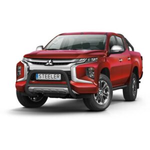 Frontbåge Mitsubishi L200 2019– Ø70 mm, svart