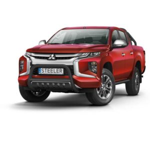 Frontbåge Mitsubishi L200 2019– Ø70 mm, svart