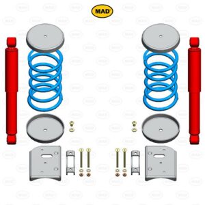 MAD fjädrar och stötdämpare till Ford Transit 2013– (bak) 400 kg