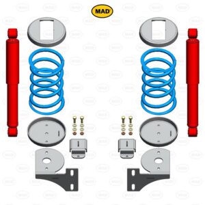 MAD fjädrar och stötdämpare till VW Crafter 2016– (bak) RWD/4WD