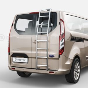 Stege bak, polerad, H1-tak Ford Transit Custom 2013– (ML II)