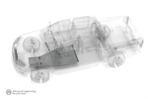 Hasplåt växellåda Ford Ranger Raptor 2022– (aluminium)