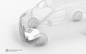 Hasplåt, motor, 5 mm aluminium