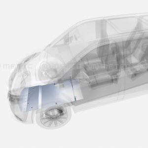 Hasplåt Mercedes-Benz V-Klasse & Vito 2014– motor, AL 4×4