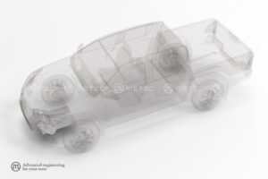 Hasplåt motor Toyota Hilux 2016–, 2020– (aluminium)