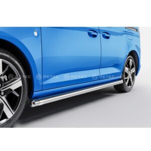 Sidorör, VW Caddy 2020– rostfritt stål, 60 mm hjulbas L2