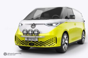 Ljusbåge Ø60 mm, polerad, Volkswagen ID. Buzz 2022–