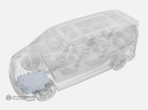 Hasplåt motor, AL VW T7 2022–