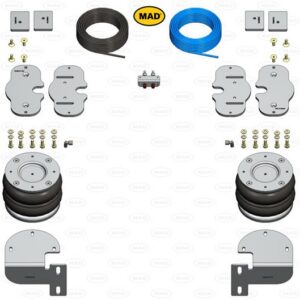Hjälpluftfjädring VW Crafter 2016– (Air Master Basic)
