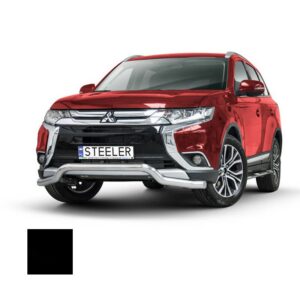 Stötfångarrör nedre, Mitsubishi Outlander 2015–2018, Ø70 mm, svart