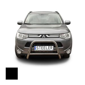 Frontbåge Mitsubishi Outlander 2012–2015 Ø70 mm, svart