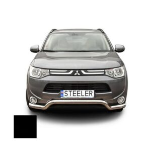 Stötfångarrör nedre, Mitsubishi Outlander 2012–2015, Ø70 mm, svart