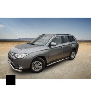 Sidorör, Mitsubishi Outlander 2012–2015, Ø60 mm, svart