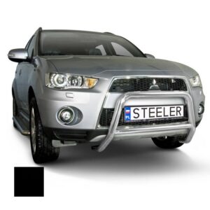 Frontbåge Mitsubishi Outlander 2010–2012 Ø60 mm, svart
