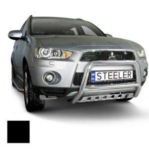 Frontbåge Mitsubishi Outlander 2010–2012 Ø60 mm, svart