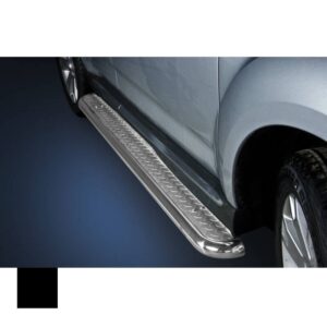 Sidosteg, Mitsubishi Outlander 2010–2012, Ø60 mm, svart