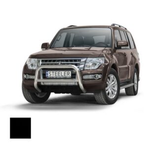 Frontbåge Mitsubishi Pajero 2007–2014– Ø70 mm, svart