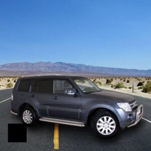 Sidosteg, Mitsubishi Pajero 2007–2014–, Ø70 mm, svart