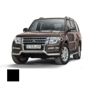 Stötfångarrör nedre, Mitsubishi Pajero 2014–, Ø70 mm, svart