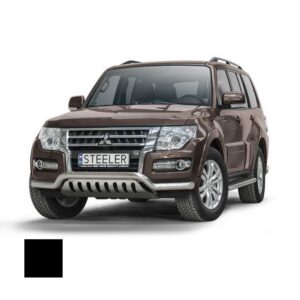 Stötfångarrör nedre, Mitsubishi Pajero 2014–, Ø70 mm, svart