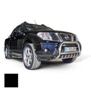 Frontbåge Nissan Pathfinder 2005–2010, Ø70 mm, svart