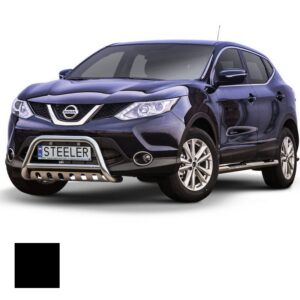 Frontbåge, Nissan Qashqai 2013–2017, Ø60 mm, svart