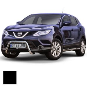 Frontbåge, Nissan Qashqai 2013–2017, Ø60 mm, svart
