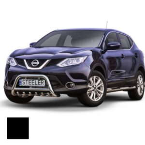 Frontbåge, Nissan Qashqai 2013–2017, Ø60 mm, svart