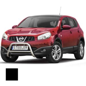 Frontbåge, Nissan Qashqai 2010–2013, Ø60 mm, svart