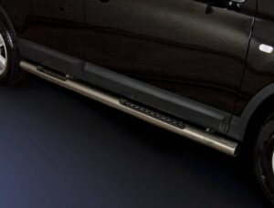 Sidorör med steg, Nissan Qashqai 2007–2010, Ø76 mm
