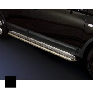 Sidosteg, Nissan Qashqai 2007–2010, Ø60 mm, svart