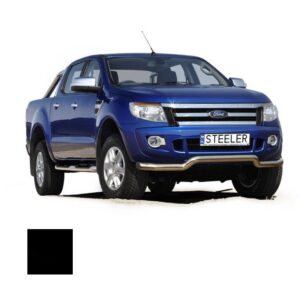 Stötfångarrör nedre, Ford Ranger 2012–2016, Ø70 mm, svart