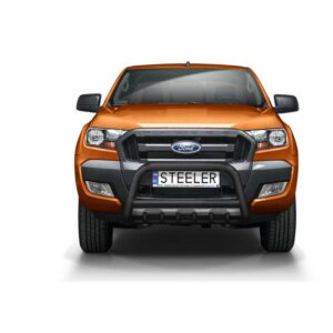 Frontbåge Ford Ranger 2012–2016– Ø70 mm, svart