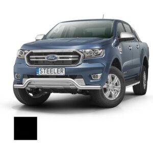 Stötfångarrör nedre, Ford Ranger 2016–2019–, Ø70 mm, svart