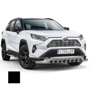 Stötfångarrör nedre, Toyota RAV4 2018–, Ø70 mm, svart