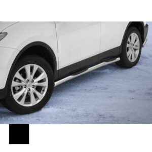Sidorör med steg, Toyota RAV4 2013–2015, Ø70 mm, svart