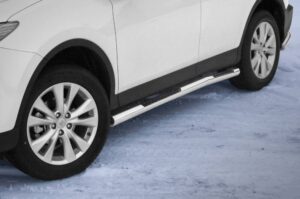 Sidorör med steg, Toyota RAV4 2013–2015, Ø76 mm