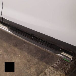 Sidorör med steg, Toyota RAV4 2006–2010, Ø70 mm, svart