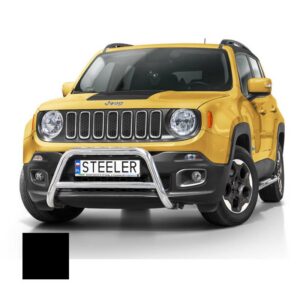 Frontbåge Jeep Renegade 2014– Ø60 mm, svart